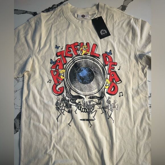 Grateful Dead Cream Graphic Tee - Picture 1 of 3